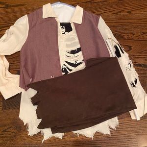 Skeleton pirate costume